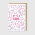 It's A Girl Greeting Card
