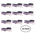 10 Pack Asexual Flag Lanyards