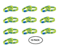 Blue & Yellow Silicone Bracelets