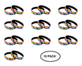 Daniel Quasar Flag Silicone Bracelets