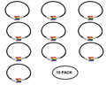 10 Pack Daniel Quasar Flag Stretch Bracelets