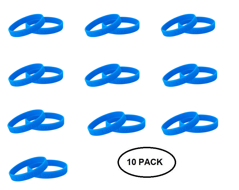 Dark Blue Silicone Bracelets