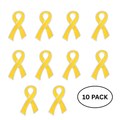 Gold Childhood Cancer Ribbon Pins