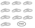 Gray Silicone Bracelets