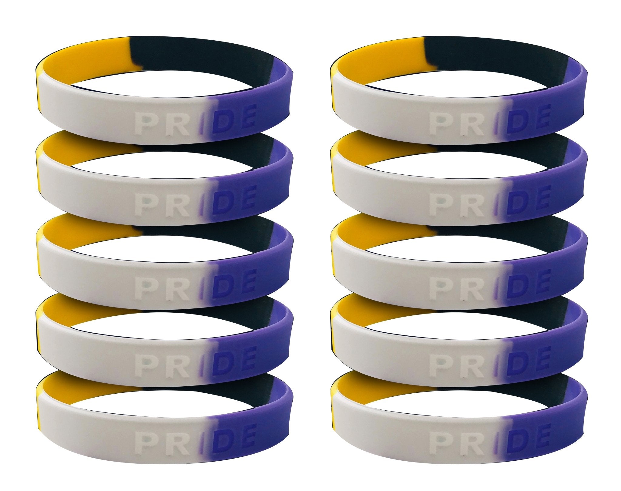Non-Binary Silicone Bracelets