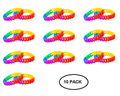 Rainbow Chain Link Silicone Bracelets