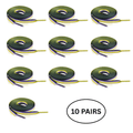 10 Pairs Nonbinary Flag Shoe Laces