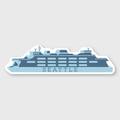 Seattle Ferry Sticker