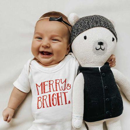 graphic bodysuit | merry & bright