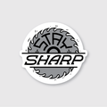 Stay Sharp Saw Sticker