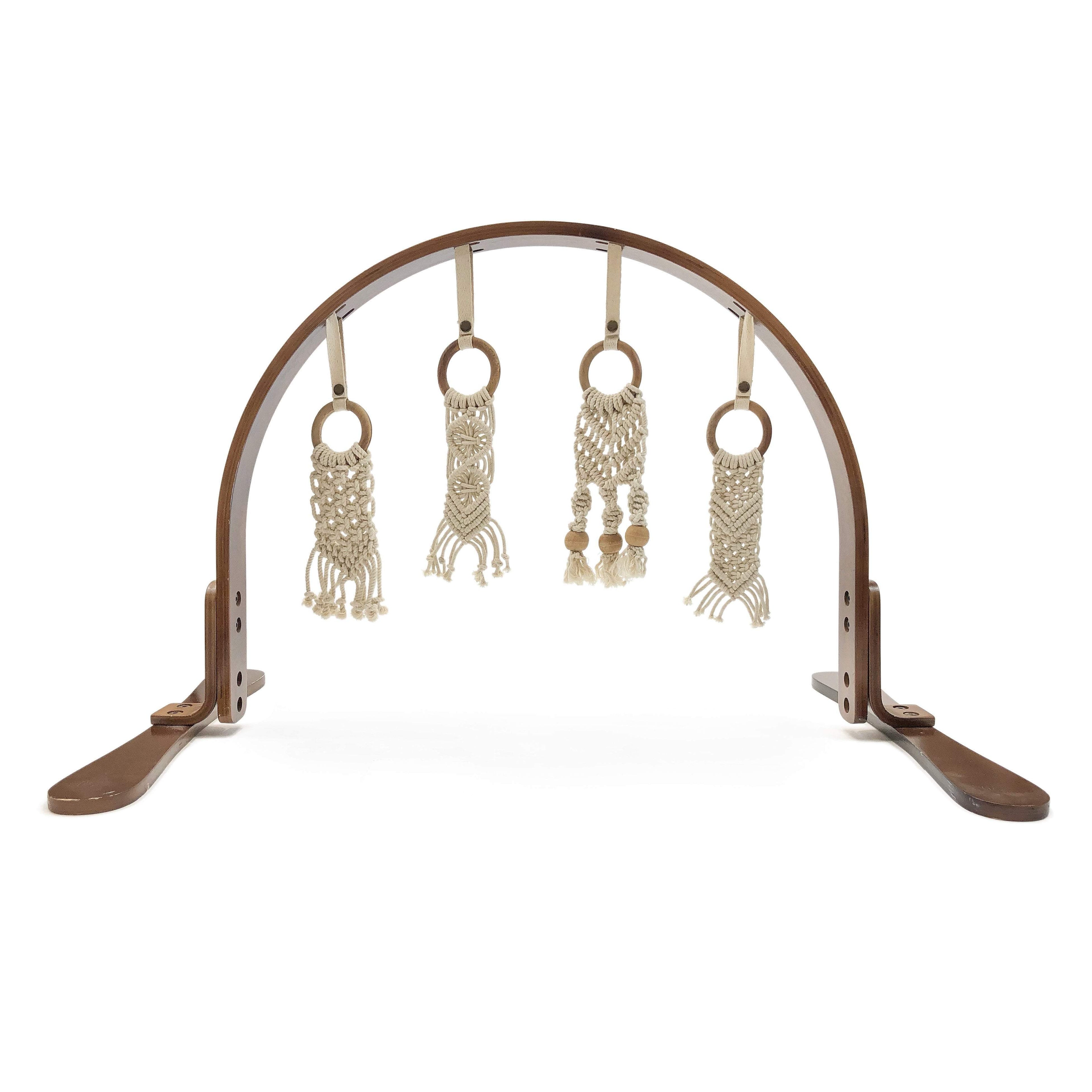 play gym | macrame - dark