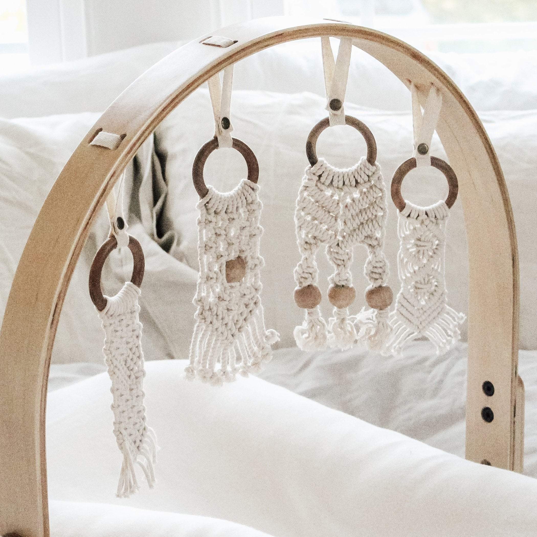 play gym | macrame - natural