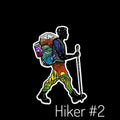 Hiker Guy #2 Stickers