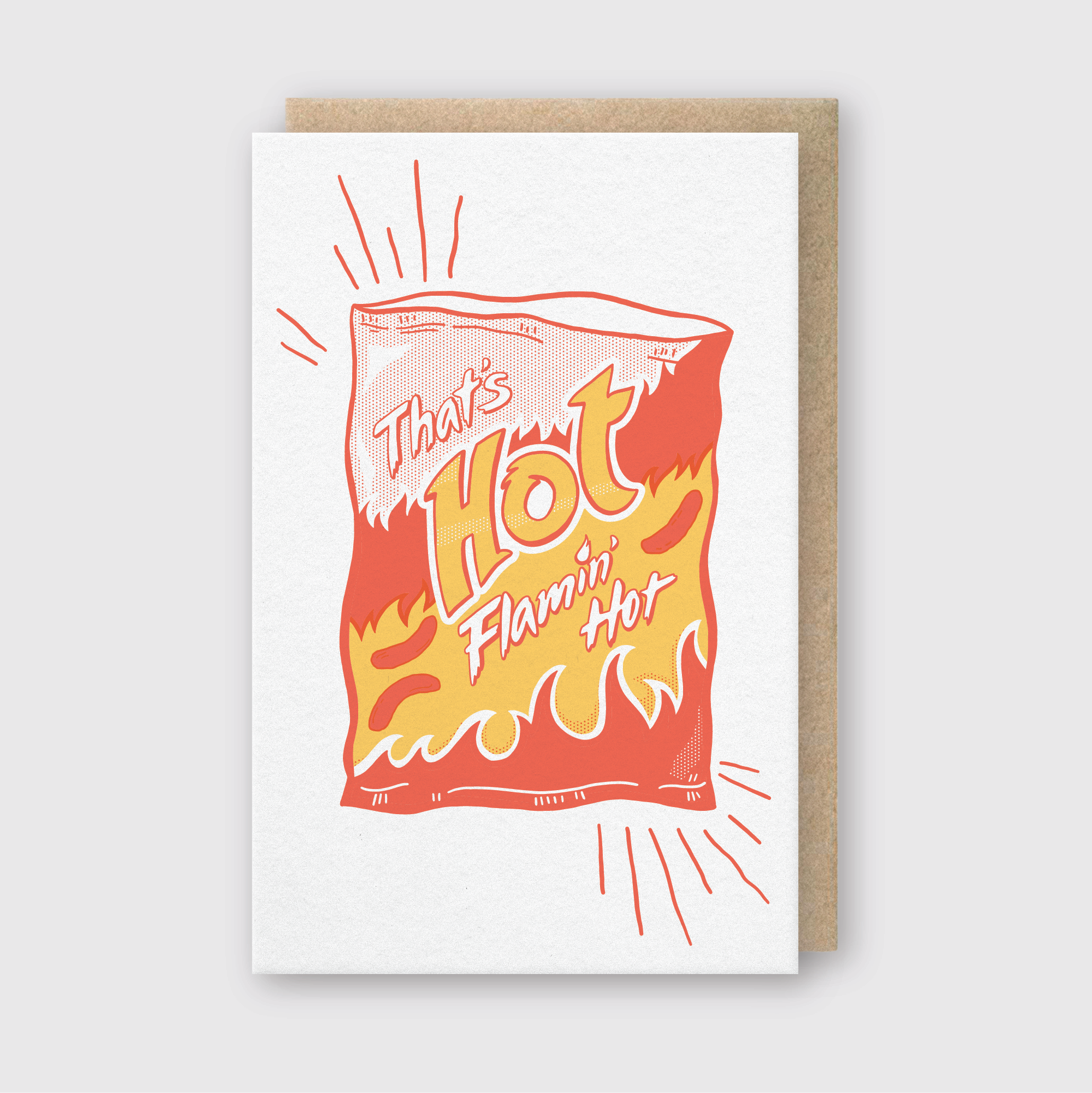 That's Hot Greeting Card