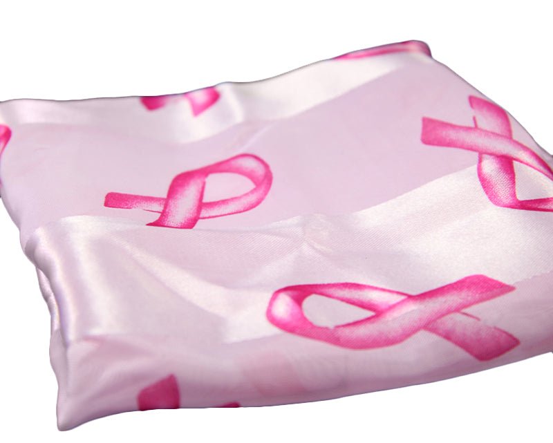 10 Pack Breast Cancer Awareness Ribbon Scarves in Pink