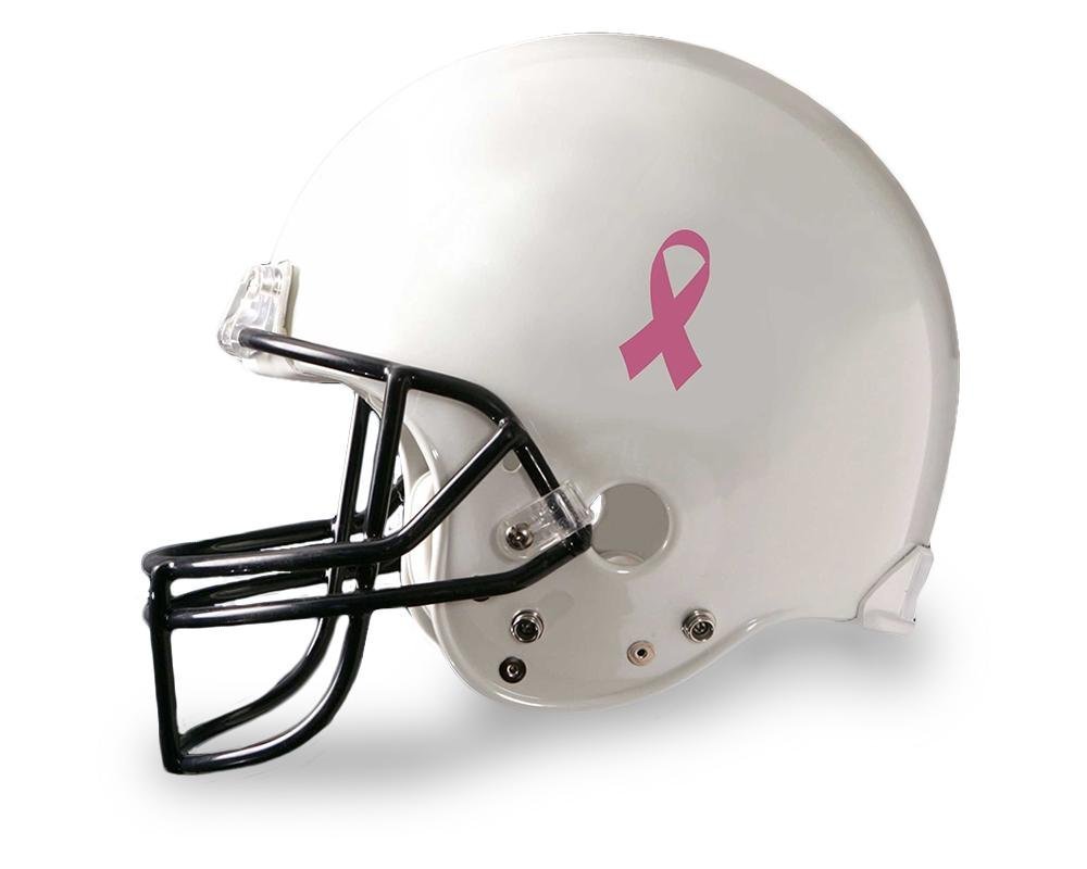 25 Pack Small Breast Cancer Ribbon Decals