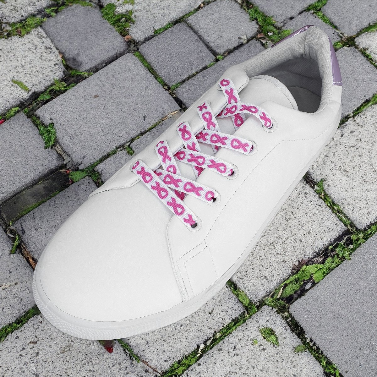 10 Pairs Breast Cancer Pink Ribbon Shoelaces