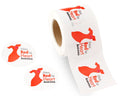 250 Wear Red for Heart Awareness Stickers