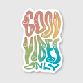 Trippy Good Vibes Sticker