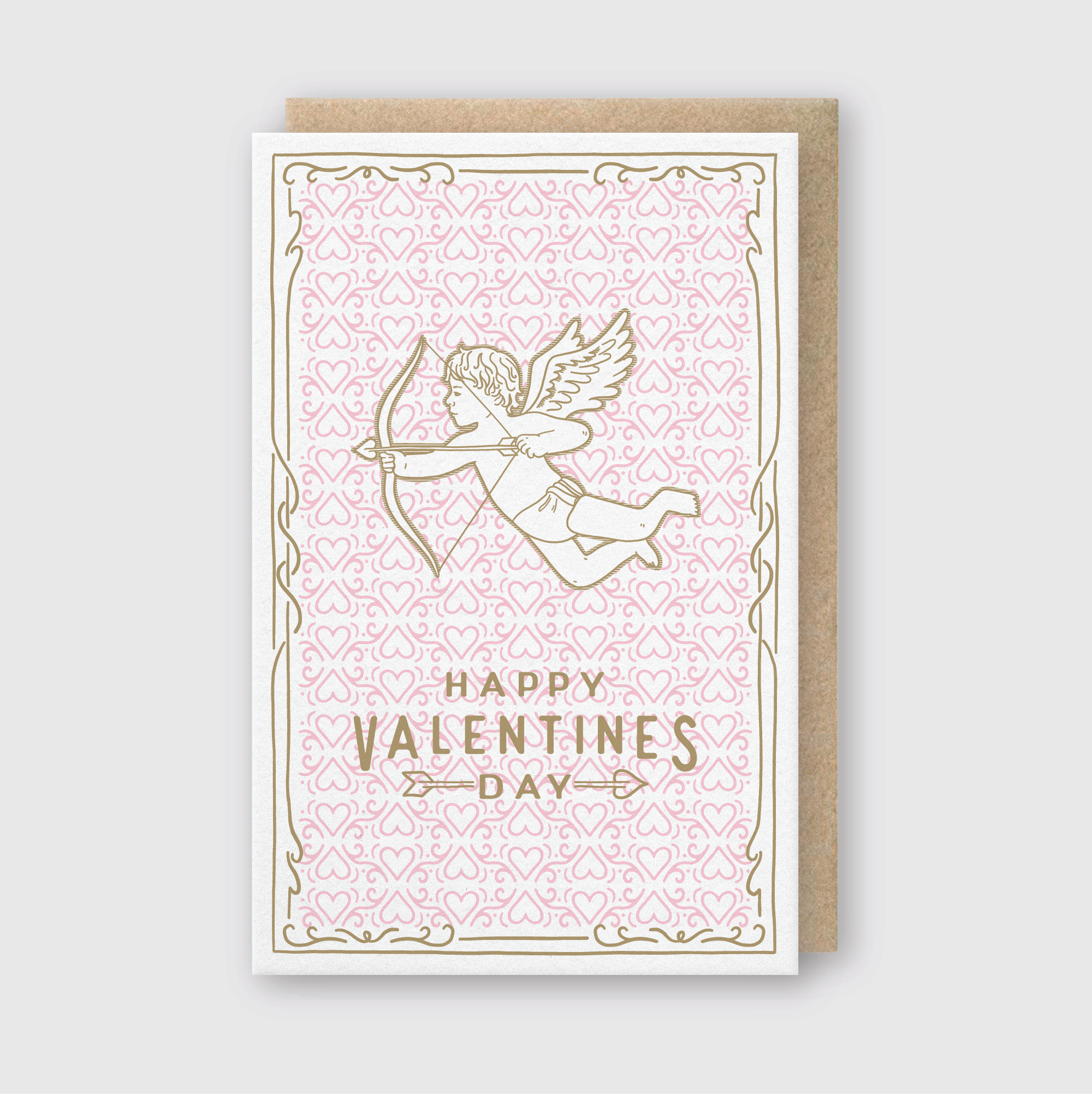 Valentine's Day Cupid Greeting Card