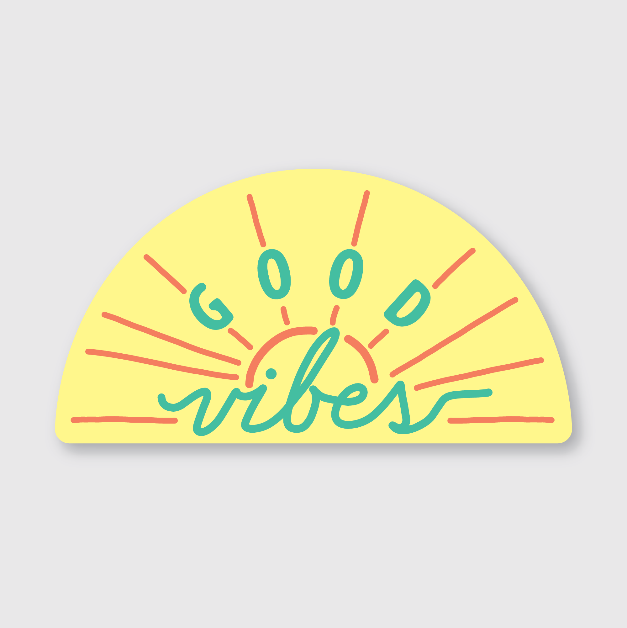 Good Vibes Sticker
