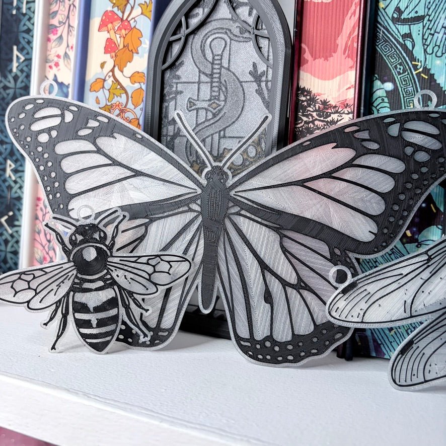 3D Printed Insect Suncatcher - 4 Versions
