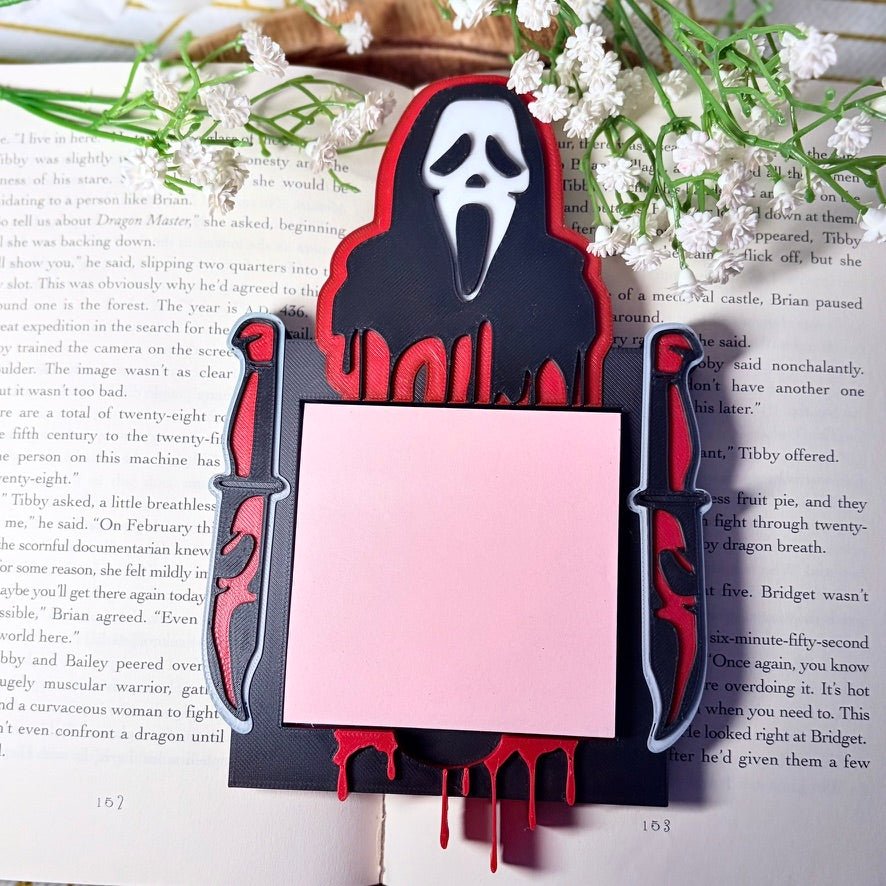 3D Printed “Just the Tip, I Promise” 4x4 Post-It Note Holder