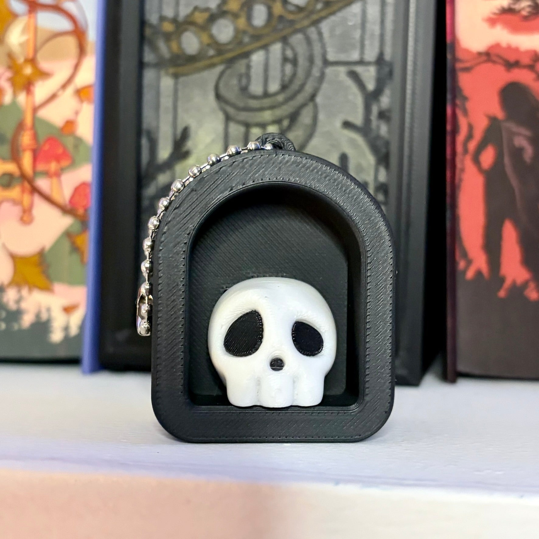 3d Printed Mini Bookshelf Fidget Clicker