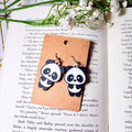 3D Printed Panda Earrings