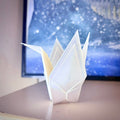 3D Printed Paper Crane Bookshelf Decor