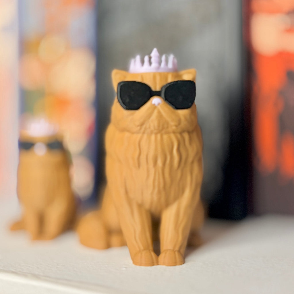 3d Printed Princess Donut inspired Bookshelf Decor