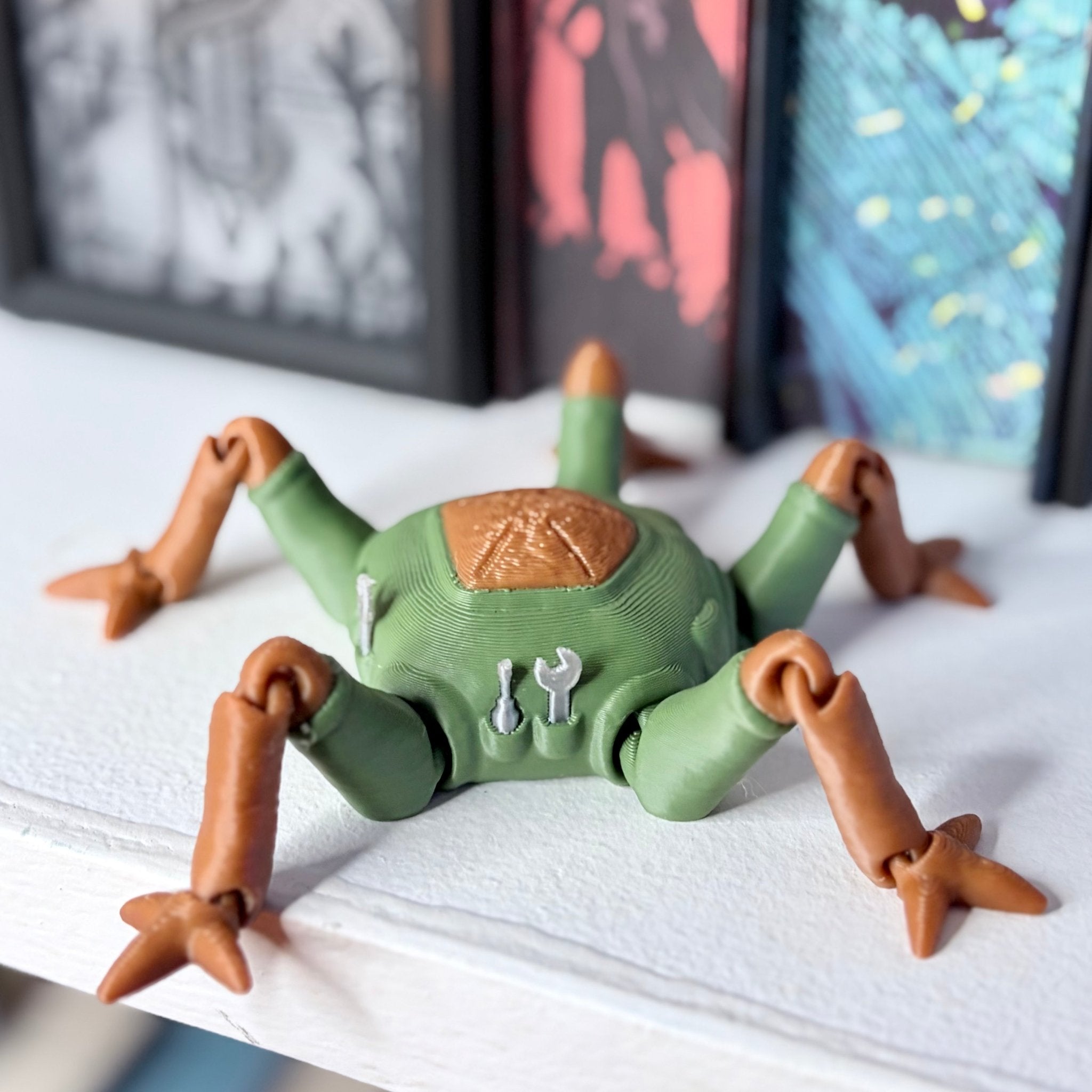 3d Printed Rocky inspired Bookshelf Decor