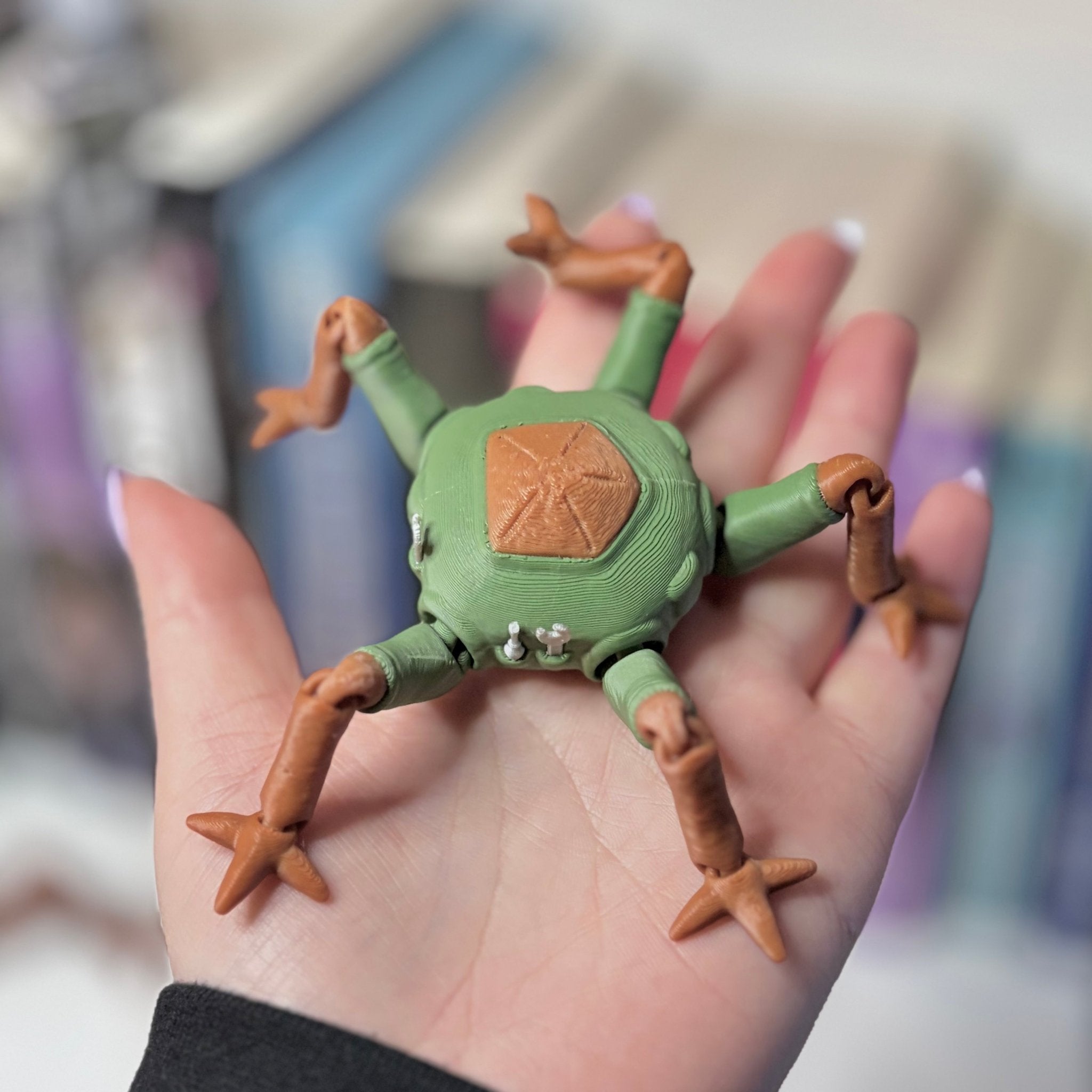 3d Printed Rocky inspired Bookshelf Decor