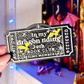 3d Printed Shelf Trope Ticket - In My Dragon Riding Era