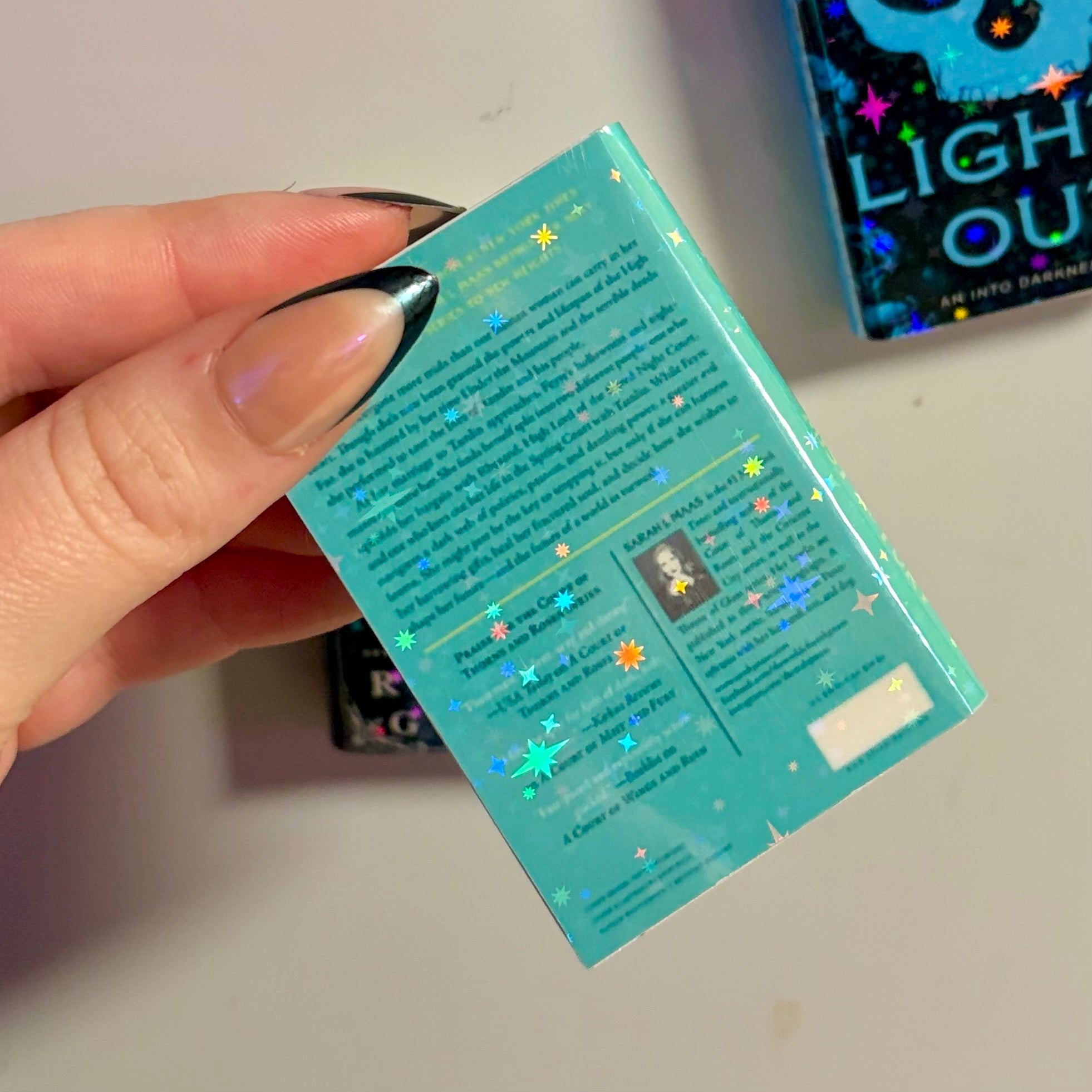 3d Printed Star Sparkle CUSTOM Book Magnet