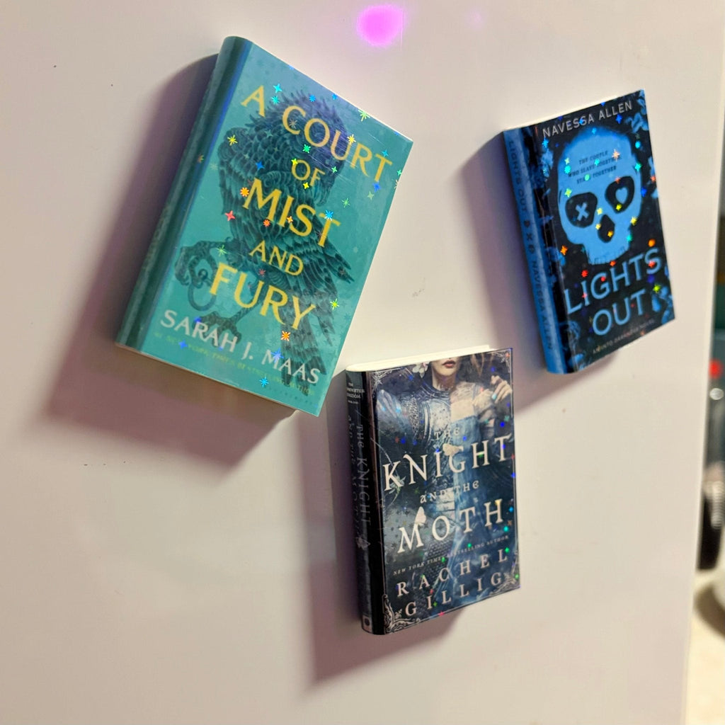 3d Printed Star Sparkle CUSTOM Book Magnet