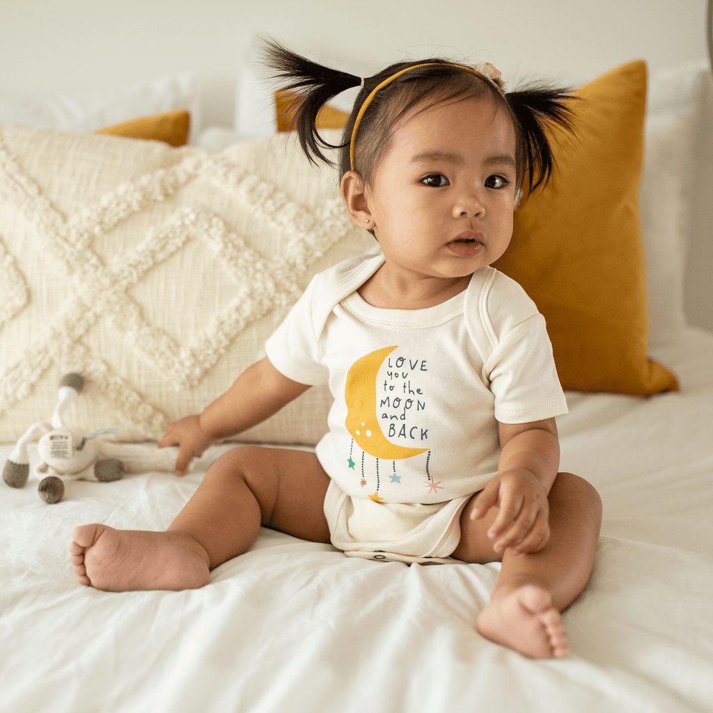 graphic bodysuit | moon and back