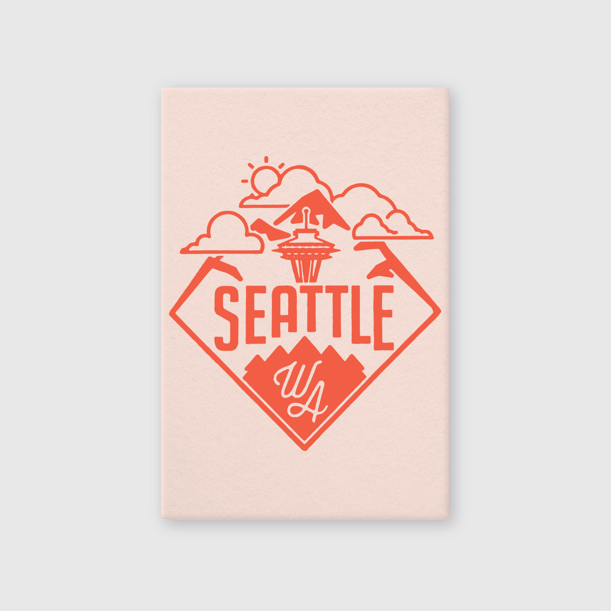 Seattle Sun & Sky Postcard