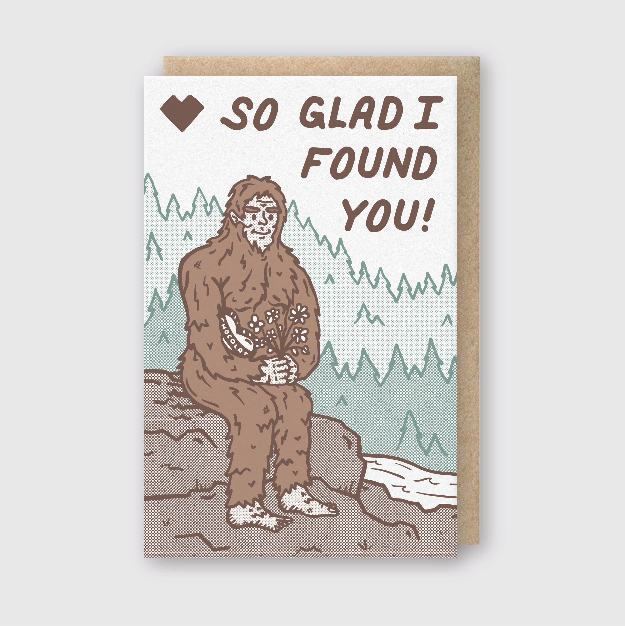 So Glad I Found You Greeting Card