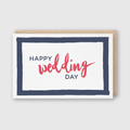 Happy Wedding Day Greeting Card