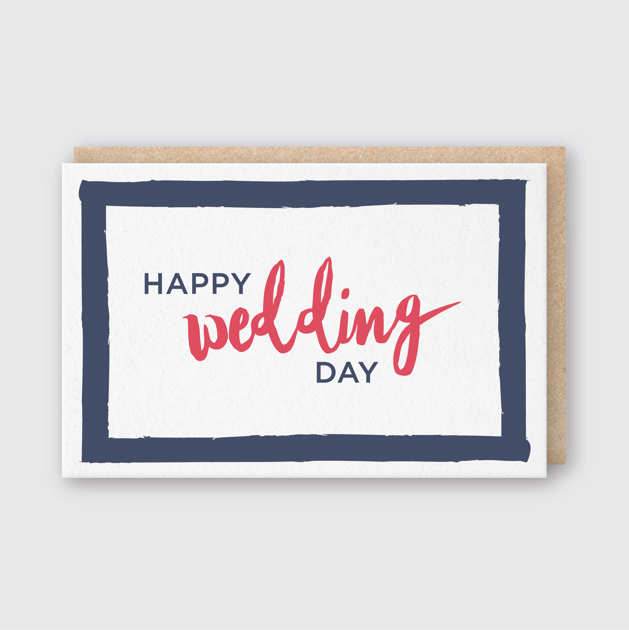 Happy Wedding Day Greeting Card