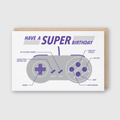 Super Birthday Greeting Card