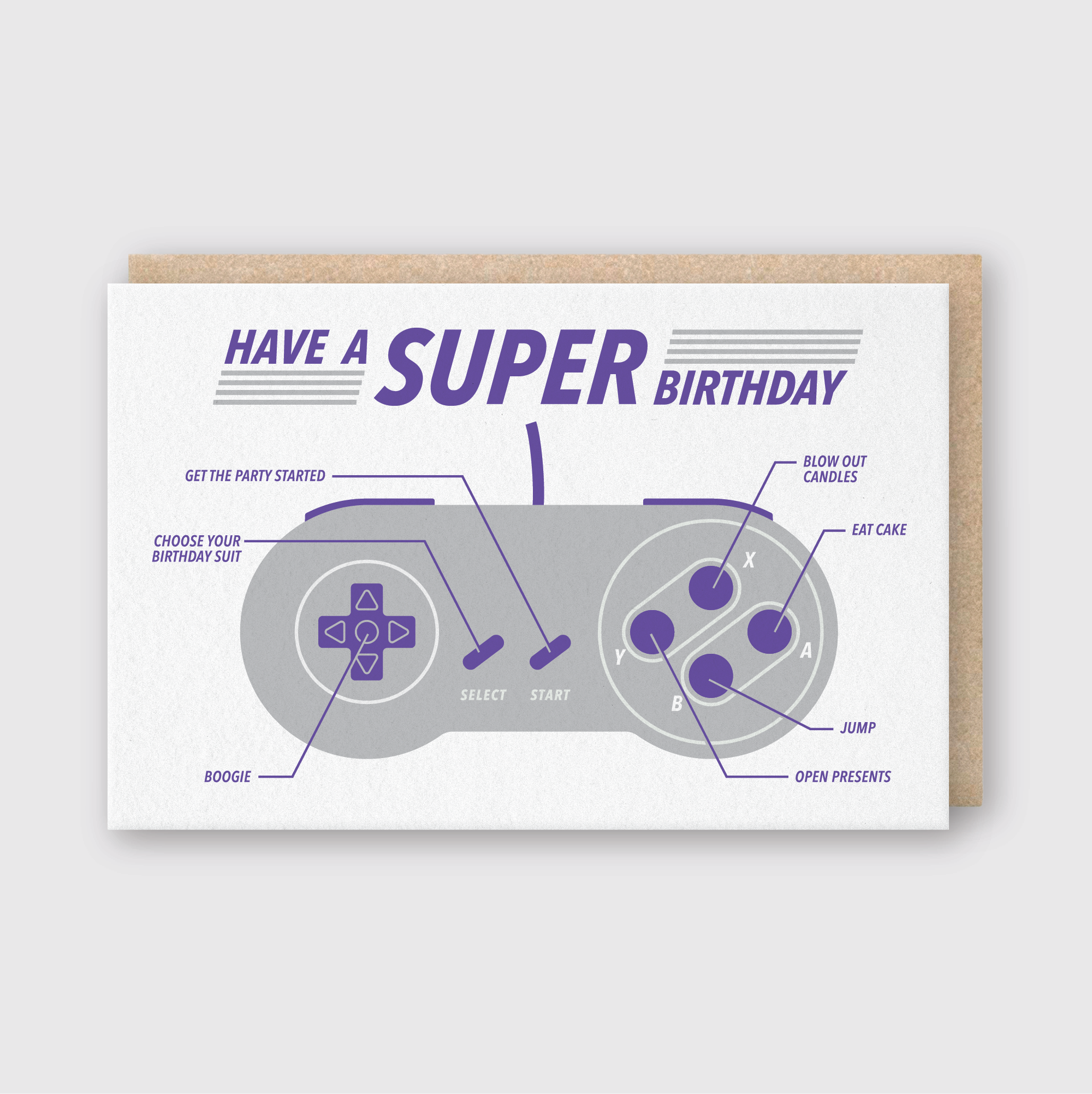 Super Birthday Greeting Card
