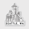 Skyline View Sticker