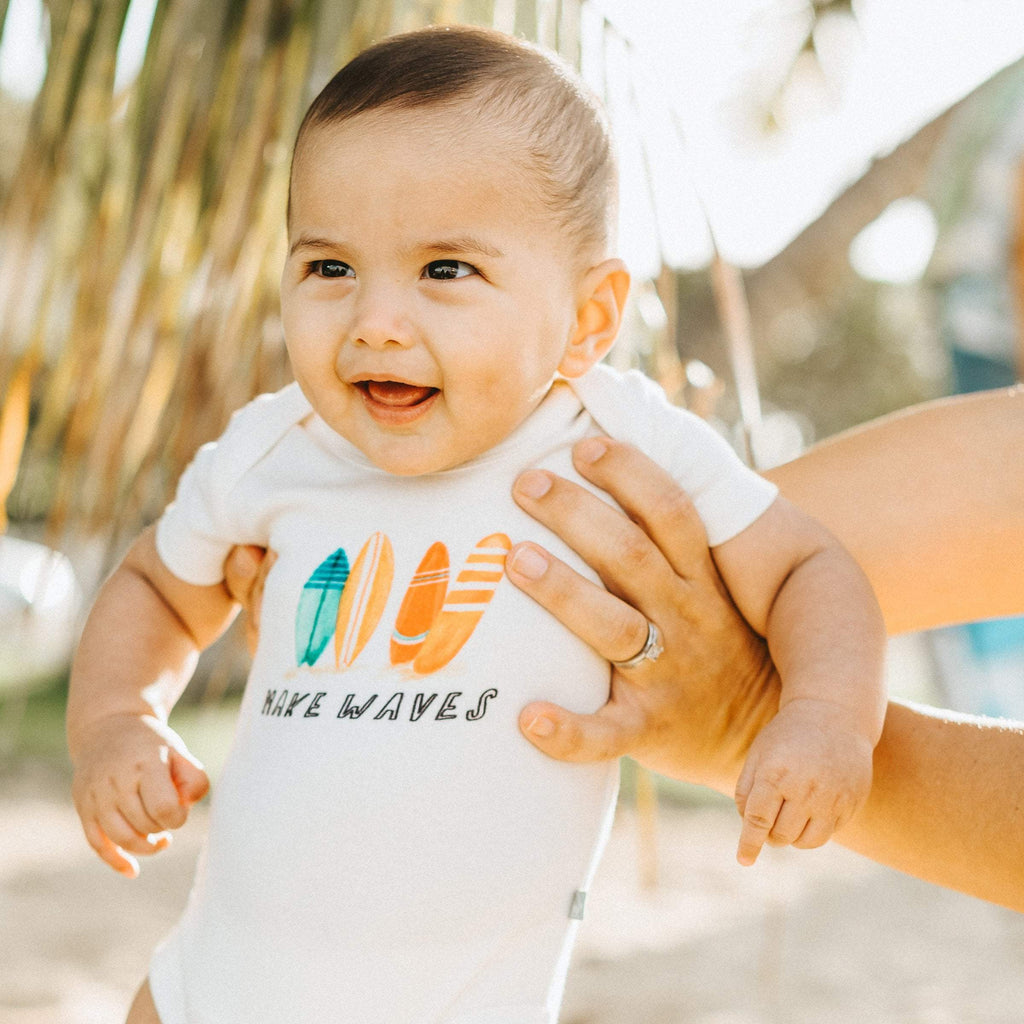 graphic bodysuit | make waves