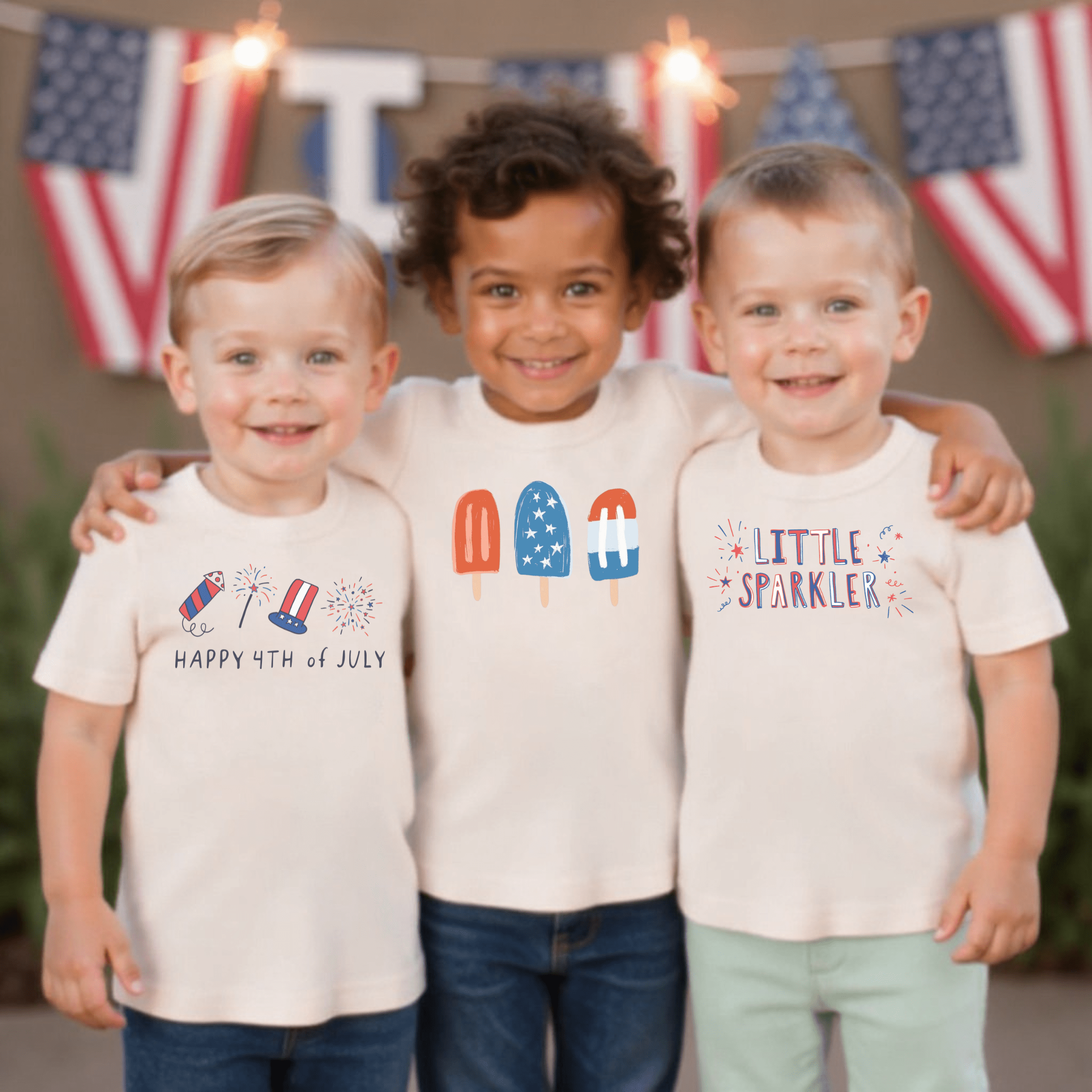 graphic tee | little sparkler