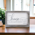 Funny Marriage Rules Wood Sign Framed Rustic Home Decor Husband Wife Humor Wall Plaque Gift