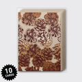 Box Set of 10 - Copper Foil Pinecones Greeting Card