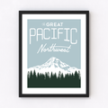 Great Pacific Northwest Art Print