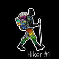 Hiker Guy #1 Stickers
